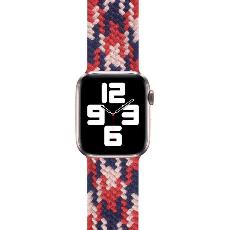 Watch 38mm Wiwu Braided Solo Loop Contrast Color Large Kordon