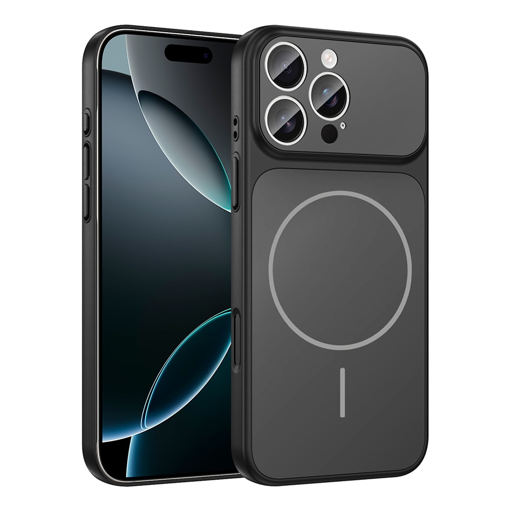 Apple iPhone 16 Pro Max Kılıf Zore M-Safe Şarj Özellikli Kamera Korumalı Formen Kapak