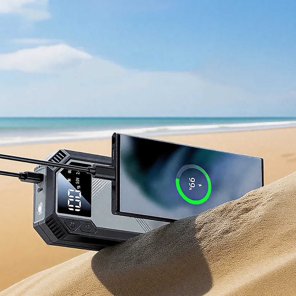 Go Des GD-B635 LED Işıklı Araç Akü Acil Durum Takviye Güç Kaynağı 12V