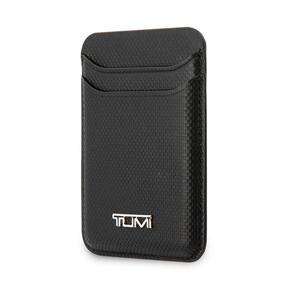 Tumi Orjinal Lisanslı 2 Hazneli Metal Logolu Deri Magnetik Kartlık