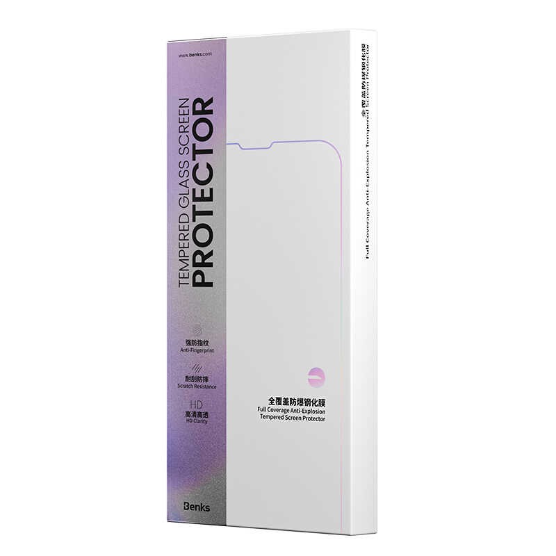 iPhone 14 Pro ​​​​Benks V Pro Plus Şeffaf Ekran Koruyucu