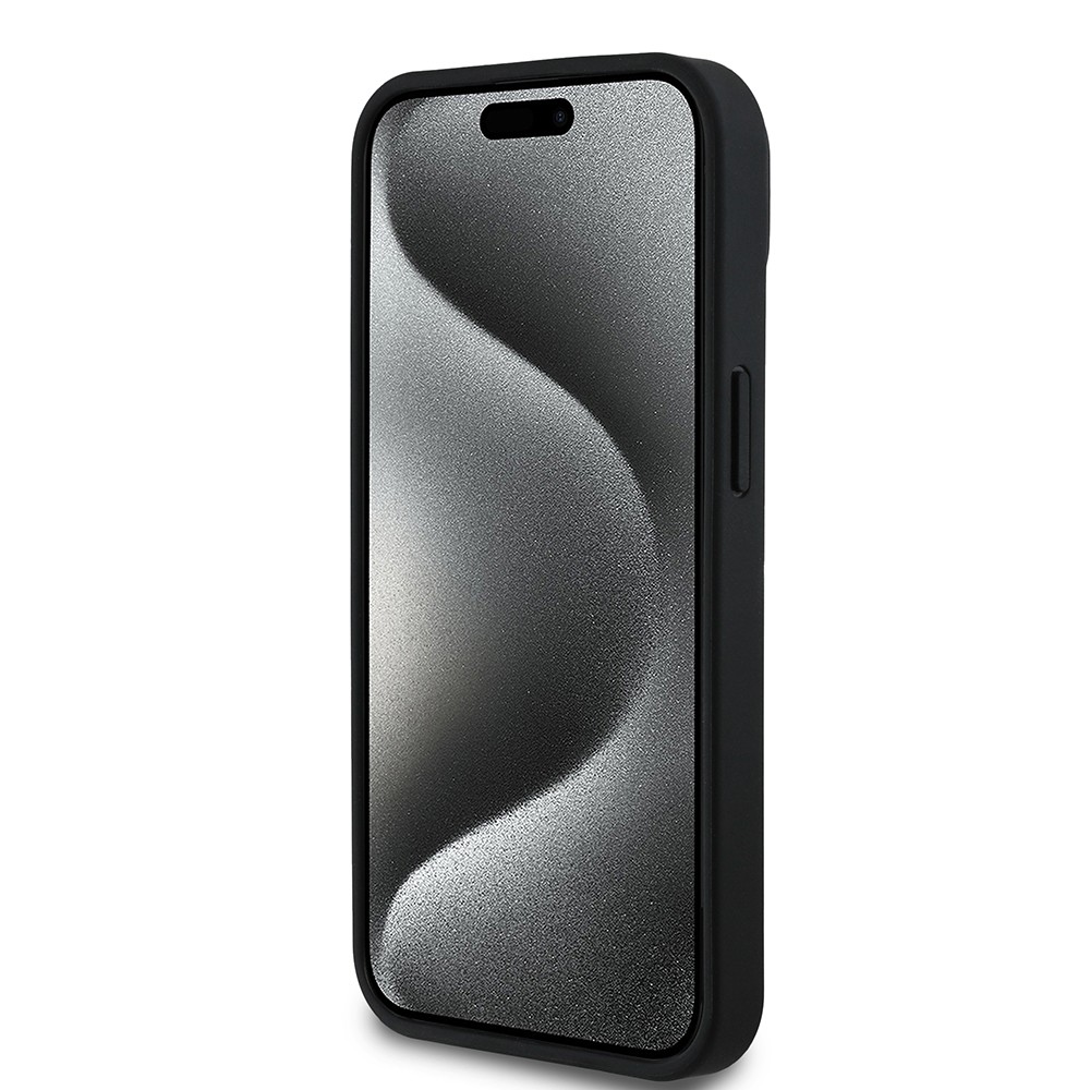 Apple iPhone 15 Kılıf Aston Martin Orjinal Lisanslı M-safe Şarj Özellikli Renkli Halka ve Karbon Fiber Tasarımlı Kapak