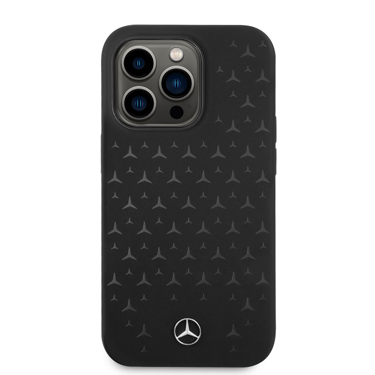 iPhone 14 Pro Max Kılıf Mercedes Benz Magsafe Şarj Özellikli Yıldızlı Dizayn Silikon Kılıf