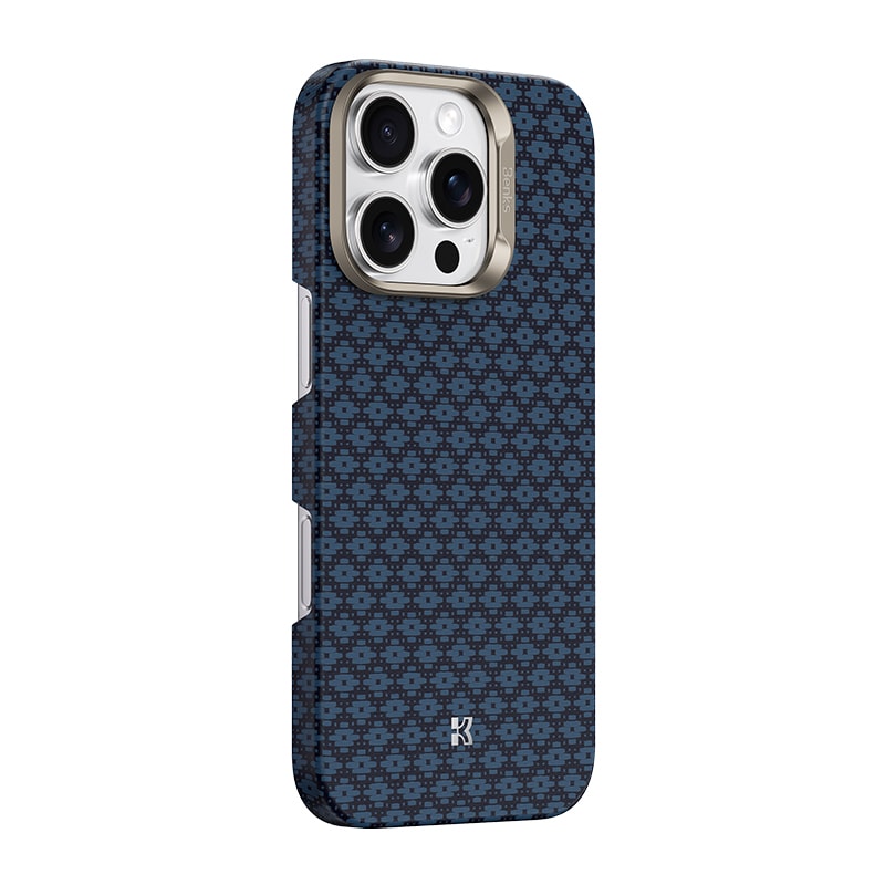 Apple iPhone 16 Pro Max Kılıf M-Safe Şarj Özellikli Benks ArmorAir ArmorGrid Serisi Kevlar Kapak