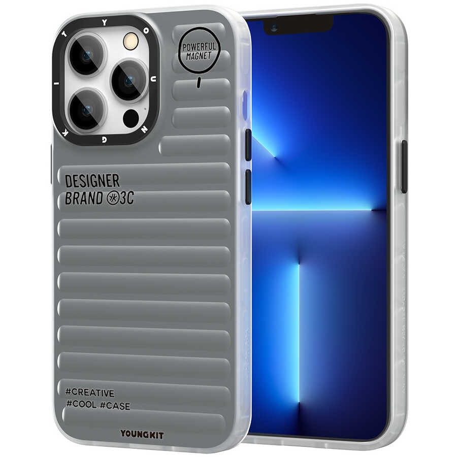 iPhone 12 Pro Max Kılıf YoungKit Plain Coloured Serisi Kılıf