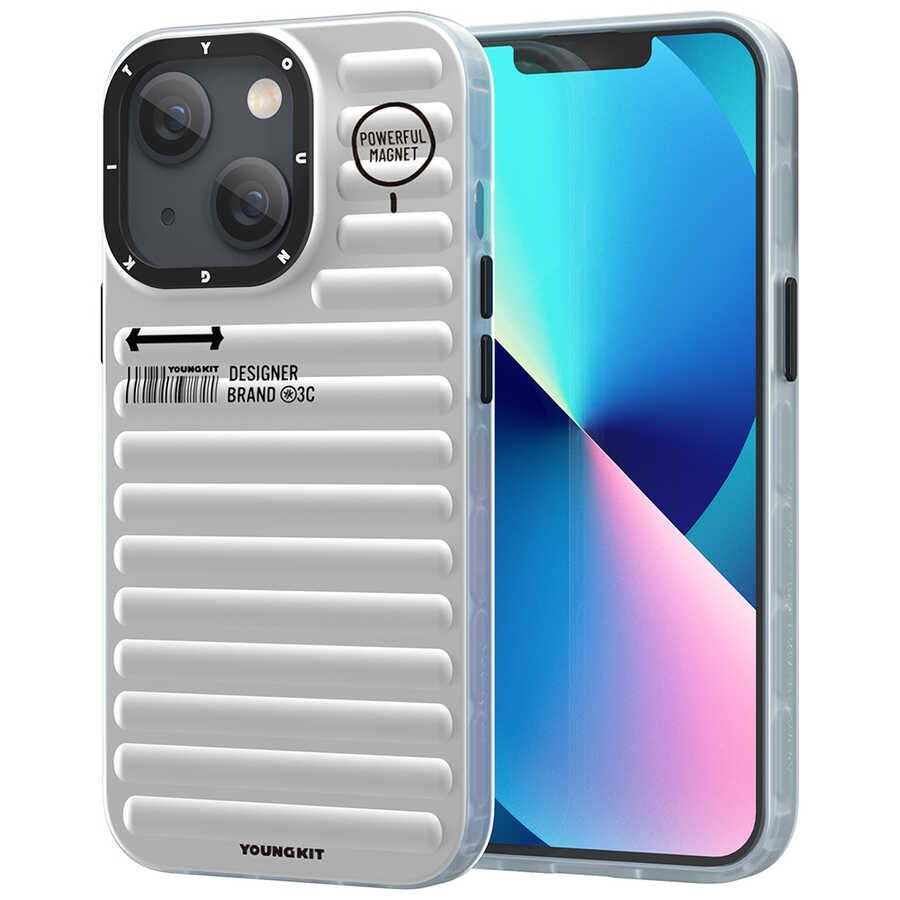 iPhone 13 Kılıf YoungKit Plain Coloured Serisi Kılıf