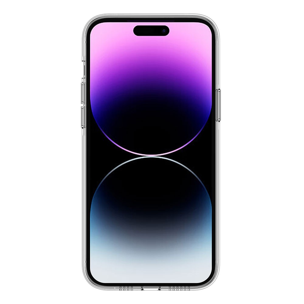 iPhone 14 Pro Max Kılıf Magsafe Şarj Özellikli Transparan Sert PC Wlons Pita Kılıf