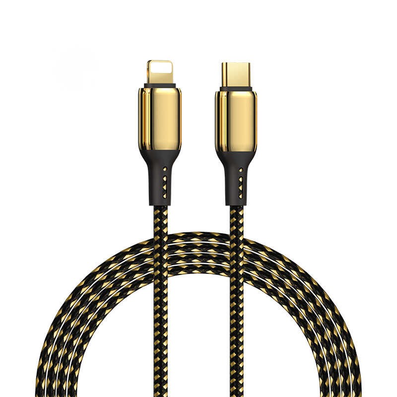 Wiwu Golden Series GD-103 Lightning To PD Data Kablo 3M