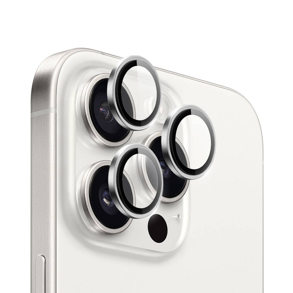 iPhone 15 Pro Wiwu LG-004 PVD Lens Guard Metal Kamera Lens Koruyucu