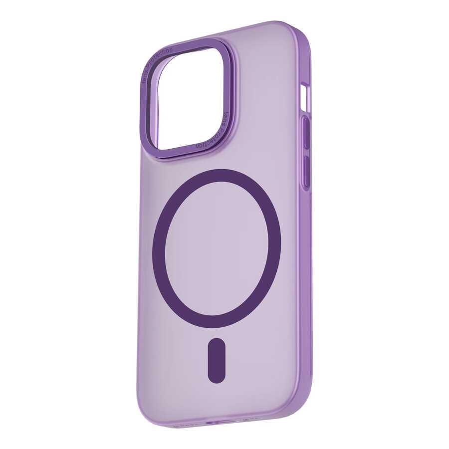 iPhone 14 Pro Wiwu Frosted Magnetic Buzlu Sert PC Kılıf
