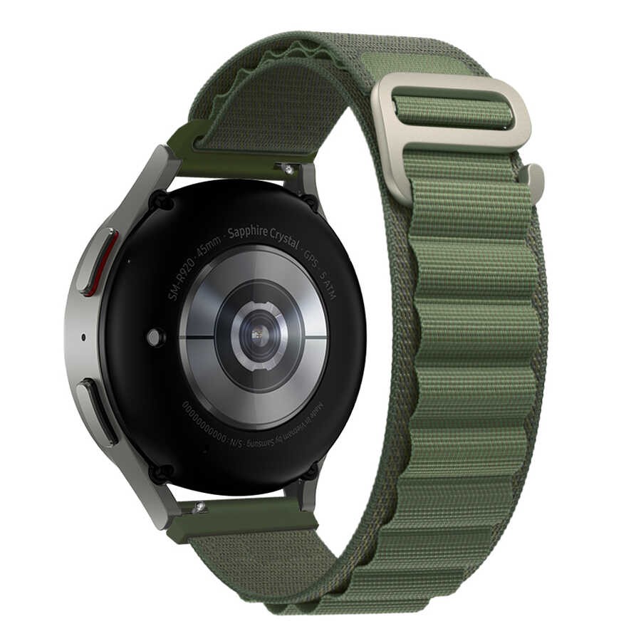 Galaxy Watch Active 2 44mm Zore KRD-74 20mm Hasır Kordon