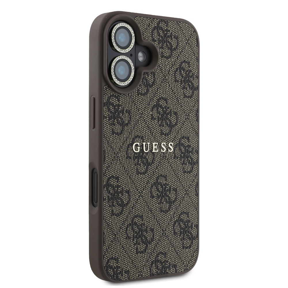 iPhone 16 Guess Orjinal Lisanslı Kılıf + Ekran Koruyucu + Lens Koruyucu 3in1 Aksesuar Seti