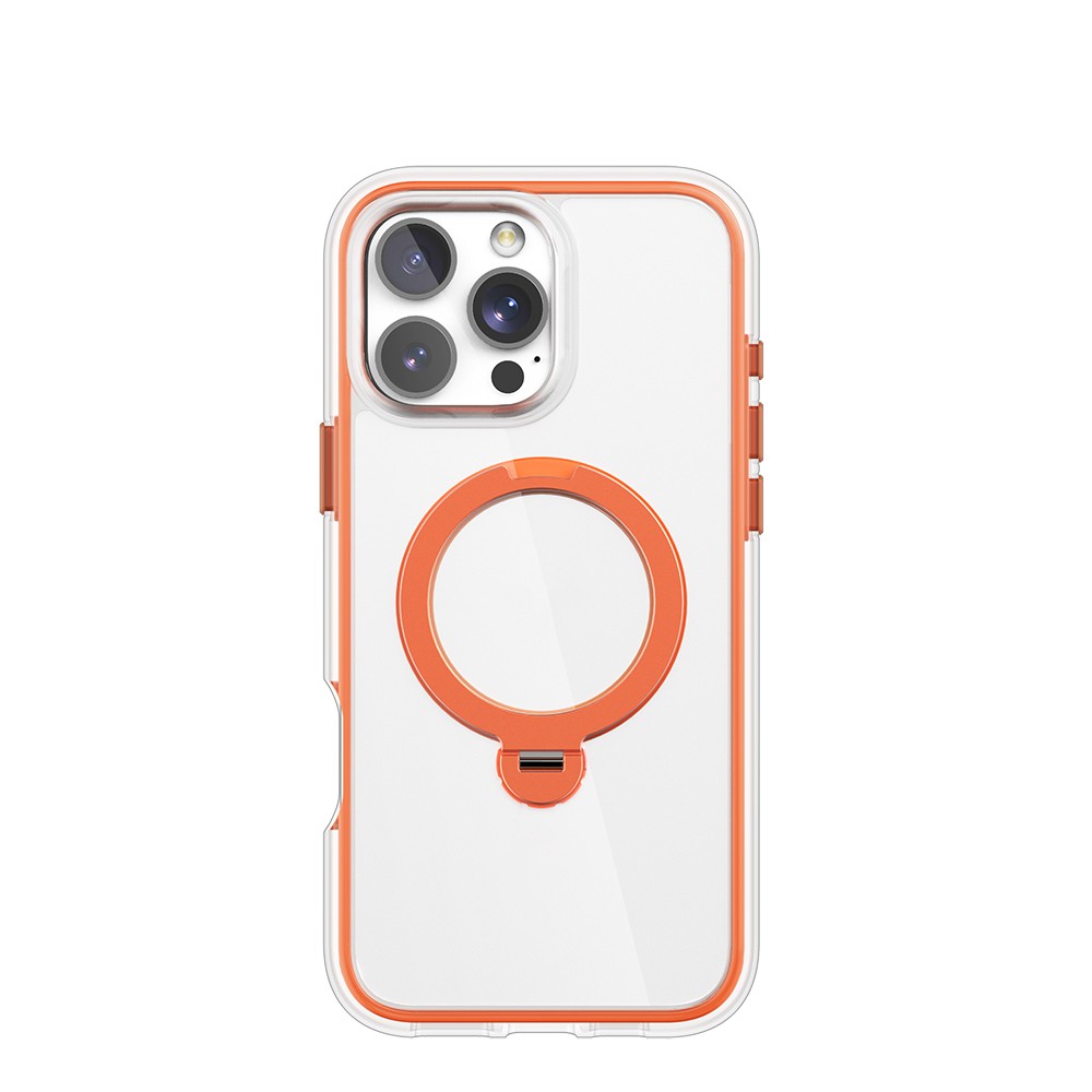 iPhone 16 Pro Max Kılıf Magsafe Şarj Özellikli Raptic AirJoy Serisi 360 Derece Dönebilen Standlı Kılıf