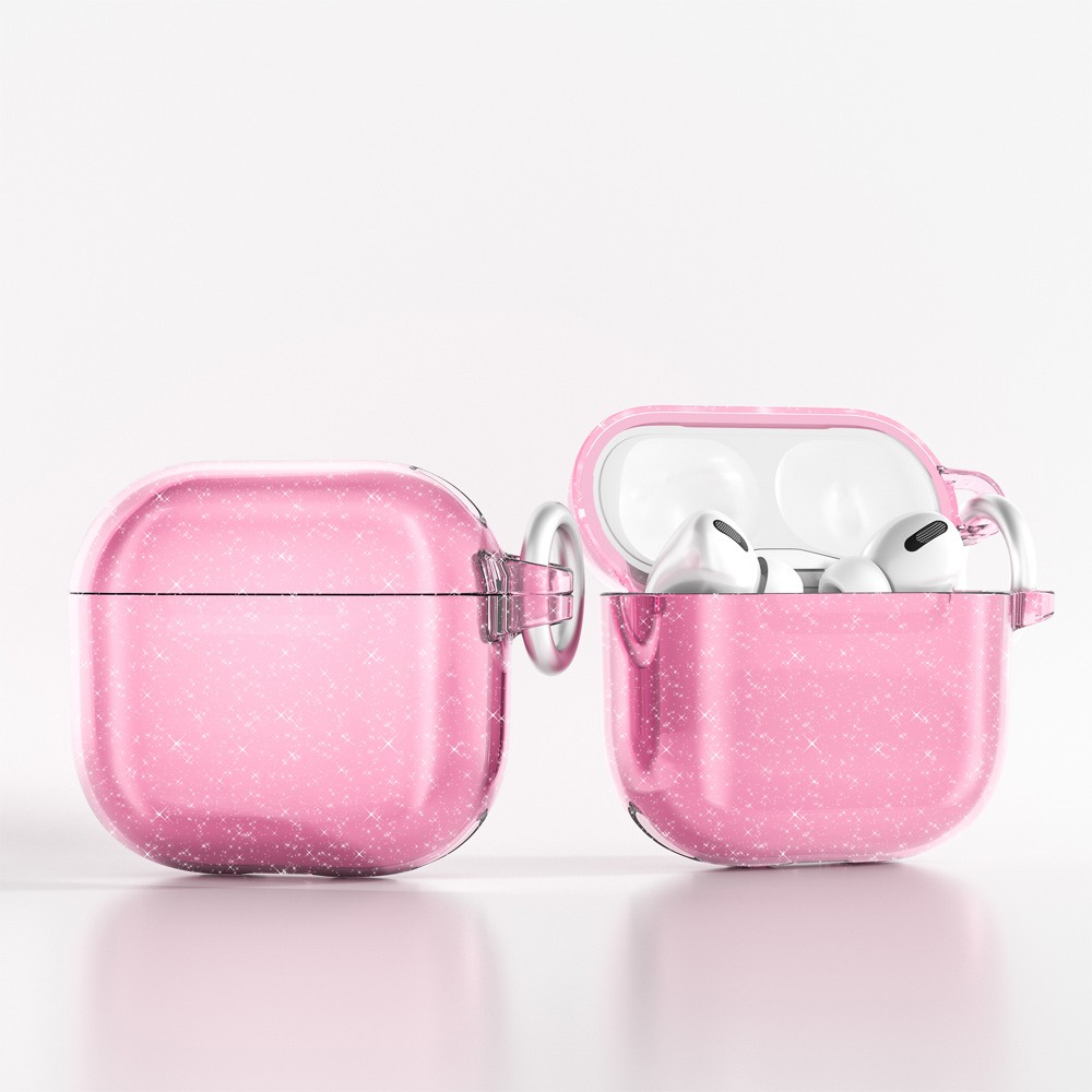 Airpods 4 Zore Allstar Airbag 32 Parlayan Simli Saydam Renkli Kılıf