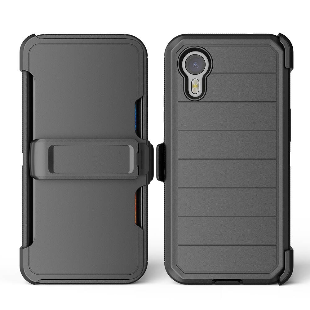 Galaxy XCover7 Pro Kılıf Zore Double Clip Kılıf