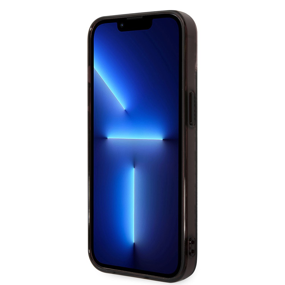 Apple iPhone 14 Kılıf Ferrari Orjinal Lisanlı Transparan SF Baskılı Dizayn Kapak