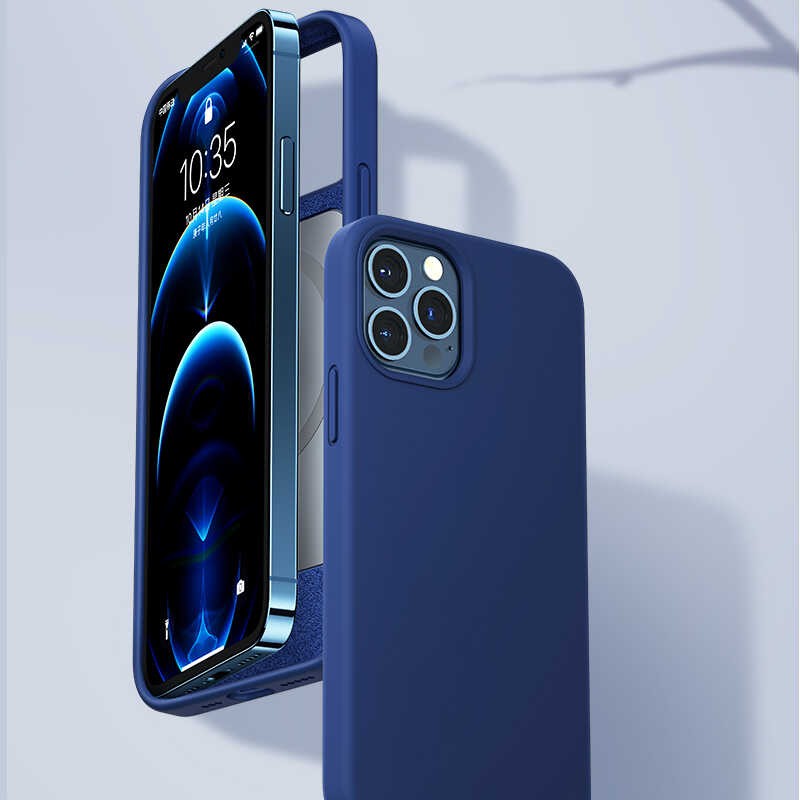 iPhone 12 Pro Max Kılıf Benks Magsafe Magnetic Original  MFI Certified Silikon Kılıf