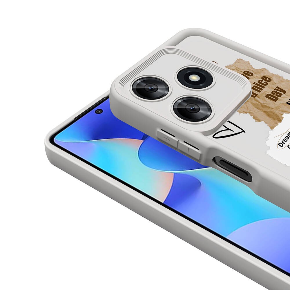 Tecno Spark 10 4G Kılıf Kamera Korumalı Baskılı Arka Yüzey Zore Klas Kılıf