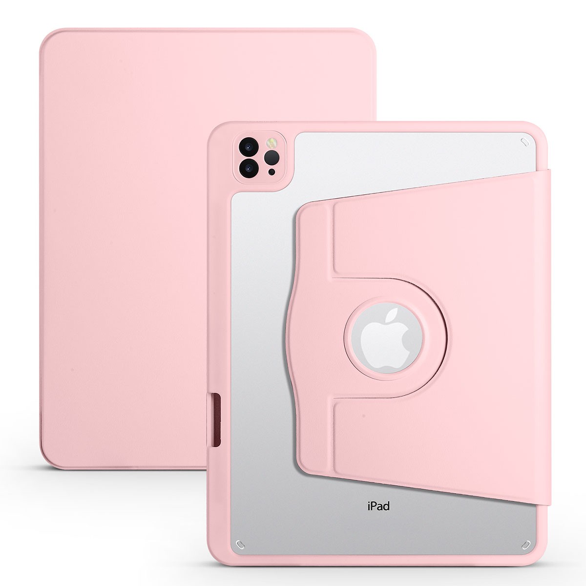 iPad Pro 11 2018 Kılıf Zore Termik Kalem Bölmeli Dönebilen Standlı Kılıf