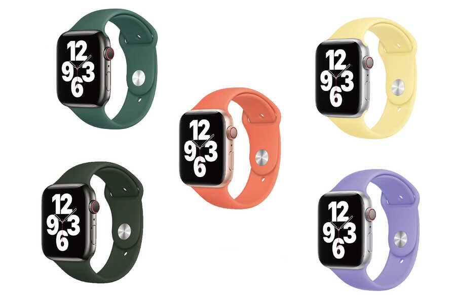 Watch Ultra 49mm Kordon Wiwu Sport Band Silikon Strap Kayış