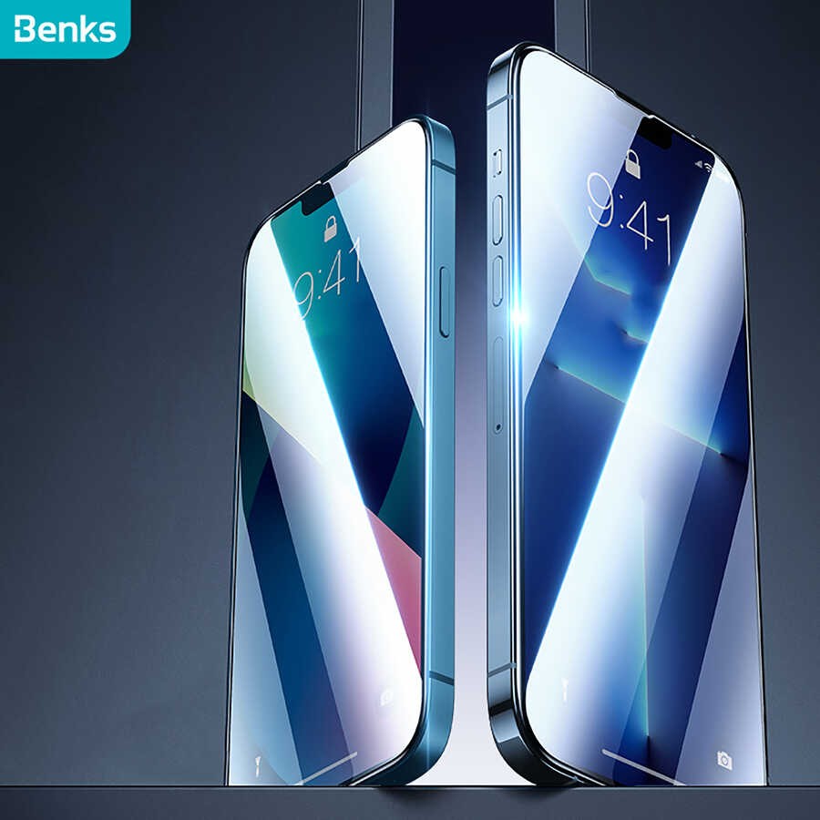 iPhone 13 Pro Benks Mat Ekran Koruyucu Parmak İzi Bırakmayan Oyunculara Özel Ekran Filmi
