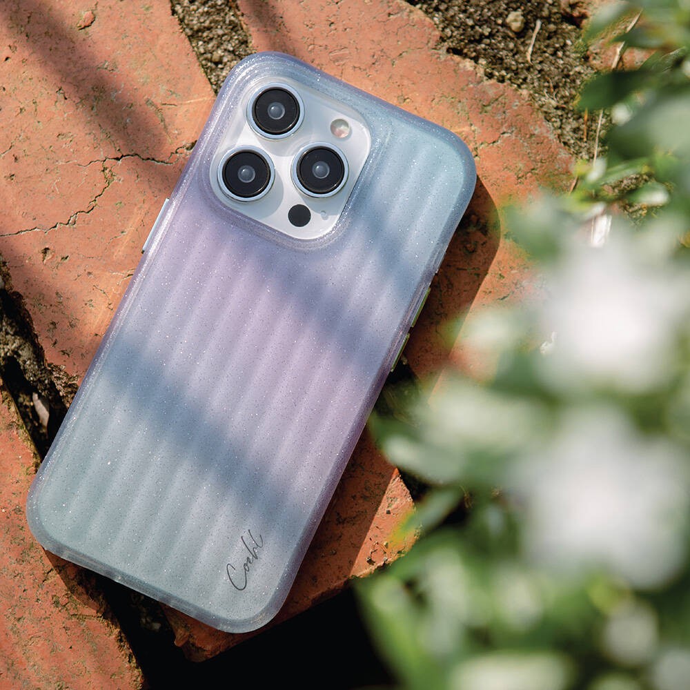 iPhone 15 Pro Kılıf Parlayan Arka Yüzey Coehl Linear Kılıf