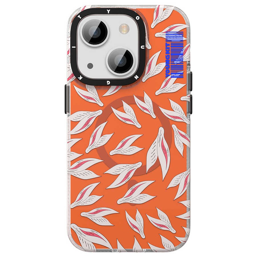 iPhone 14 Plus Kılıf Magsafe Şarj Özellikli Youngkit Play Rabbit Serisi Kılıf