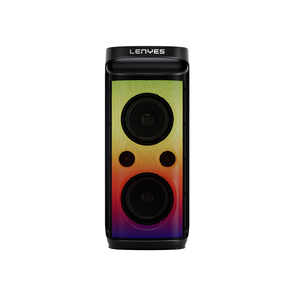 Lenyes S882 Su Geçirmez Mikrofonlu Çoklu Giriş RGB Işıklı TWS Karaoke FM Bluetooth Hoparlör v5.3 200W