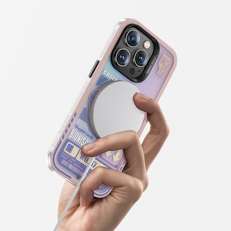 iPhone 14 Pro Max Kılıf Magsafe Şarj Özellikli Benks Casebang Rabbit Kılıf