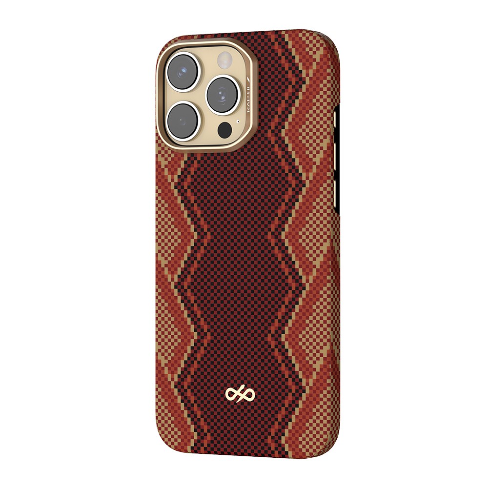 Apple iPhone 16 Pro Max Kılıf M-safe Şarj Özellikli Raptic Aramid Skin Bionic Serisi Kapak