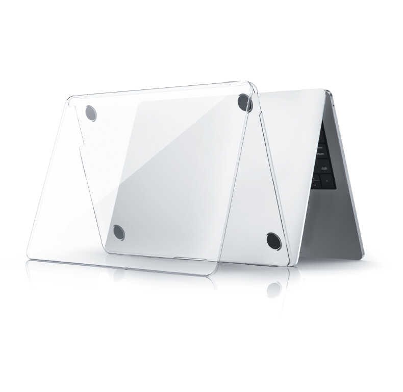 Macbook Pro 14.2 2023 A2779 Wiwu Ultra İnce Sararmayan Şeffaf MacBook Crystal iShield Kapak