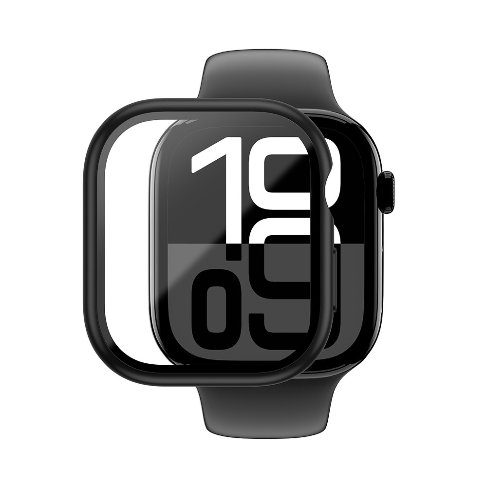 Apple Watch 10 46mm Radix Minimal FullGuard Sert PC Kasa ve Ekran Koruyucu
