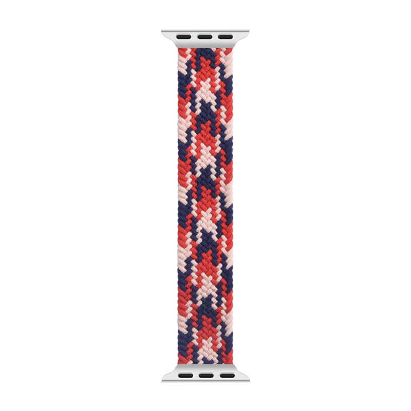 Watch 44mm Wiwu Braided Solo Loop Contrast Color Large Kordon