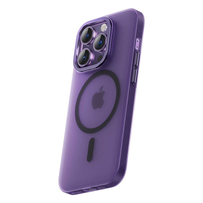 iPhone 14 Plus Kılıf Wireless Şarj Destekli Benks Yeni Seri Magnetik Haze Kılıf