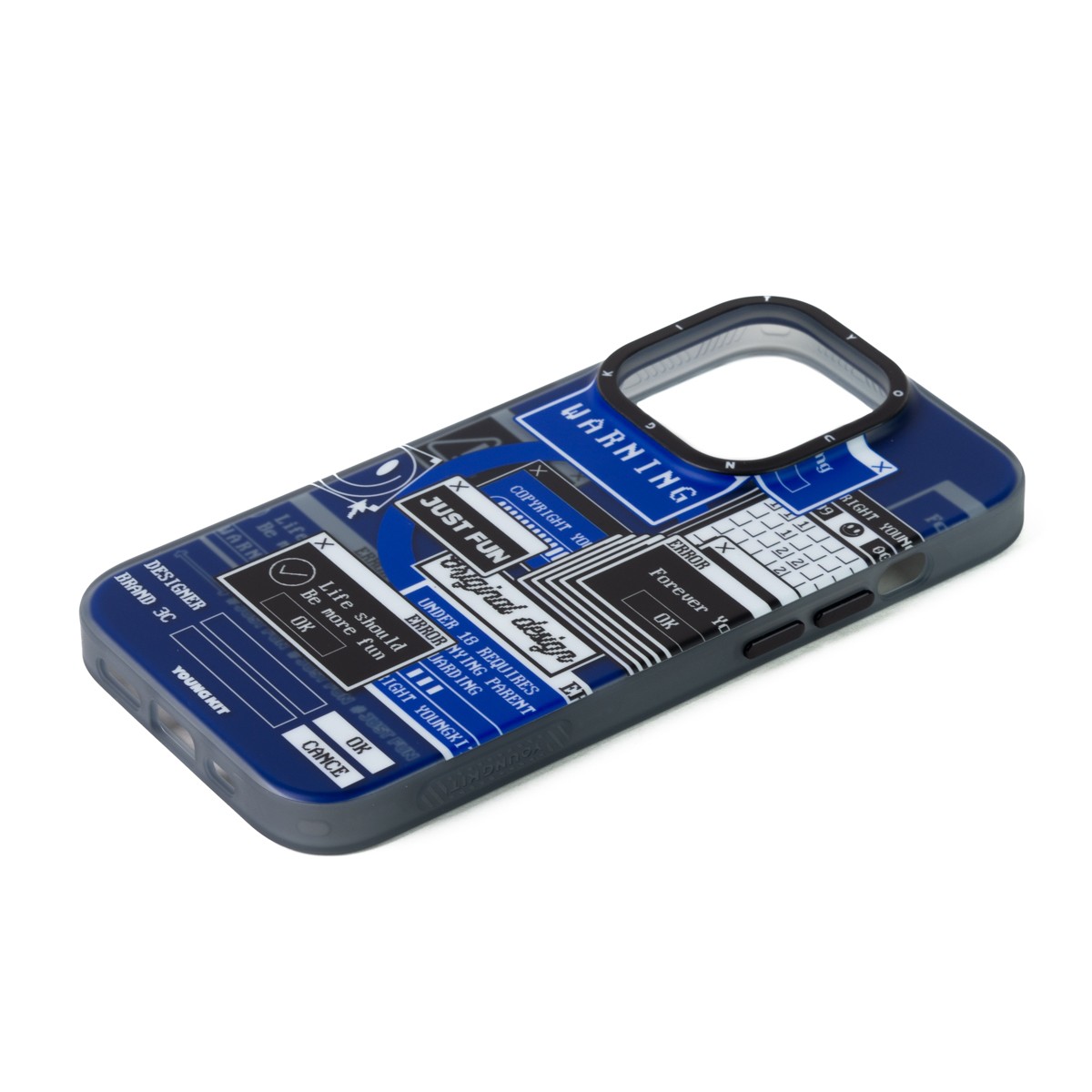 iPhone 14 Pro Kılıf Magsafe Şarj Özellikli YoungKit Code Case Serisi Kılıf