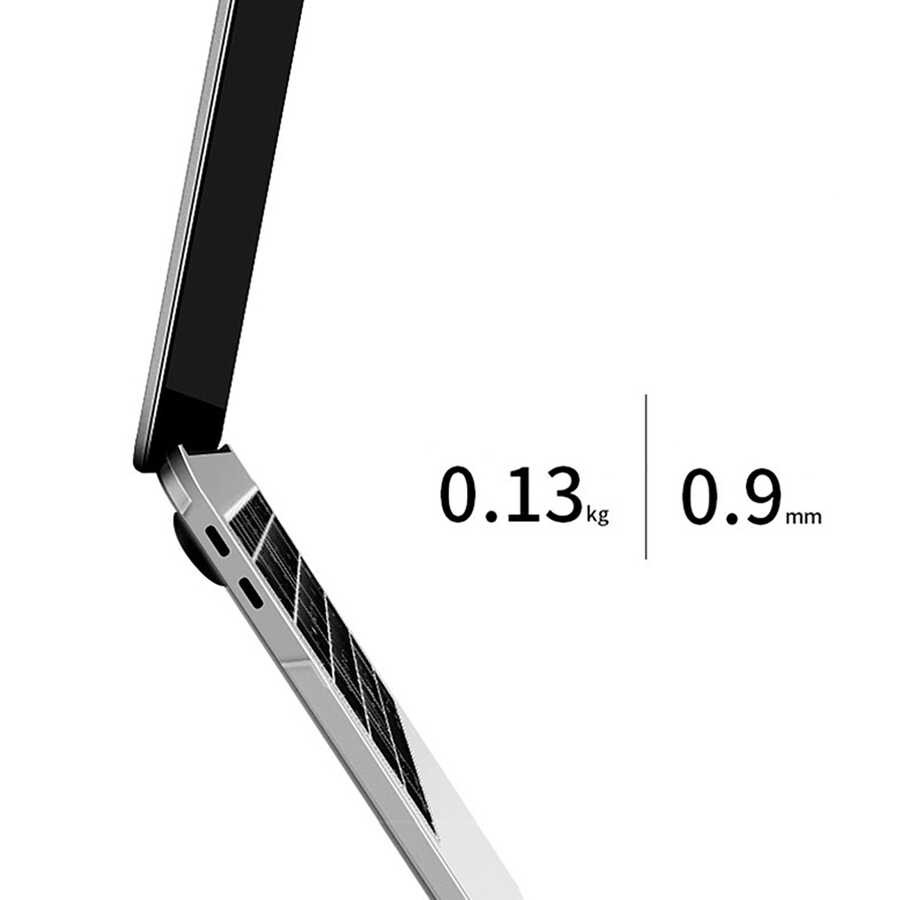 Macbook Pro 14.2 2023 A2779 Wiwu Ultra İnce Sararmayan Şeffaf MacBook Crystal iShield Kapak