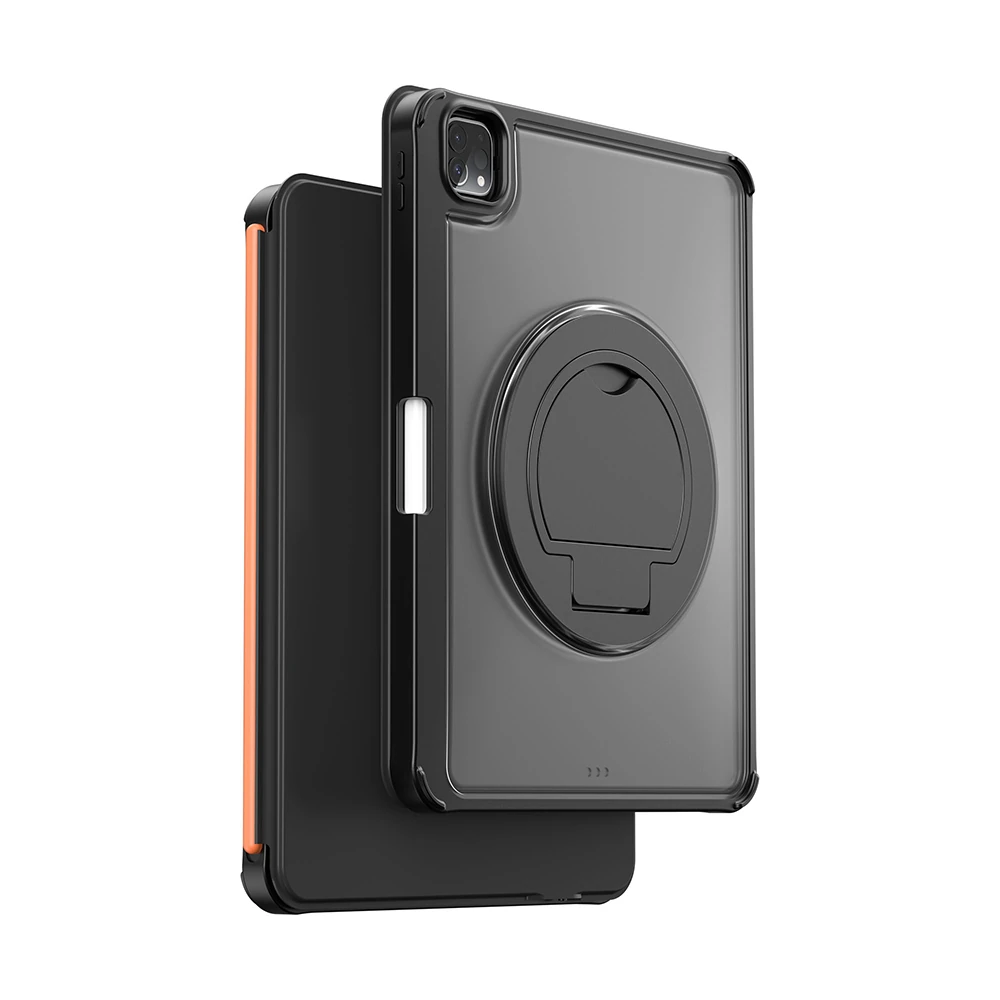 Apple iPad Pro 13 2025 M5 Wiwu MK-007 Combo Pro Kalem Bölmeli Klavyeli Standlı Kılıf