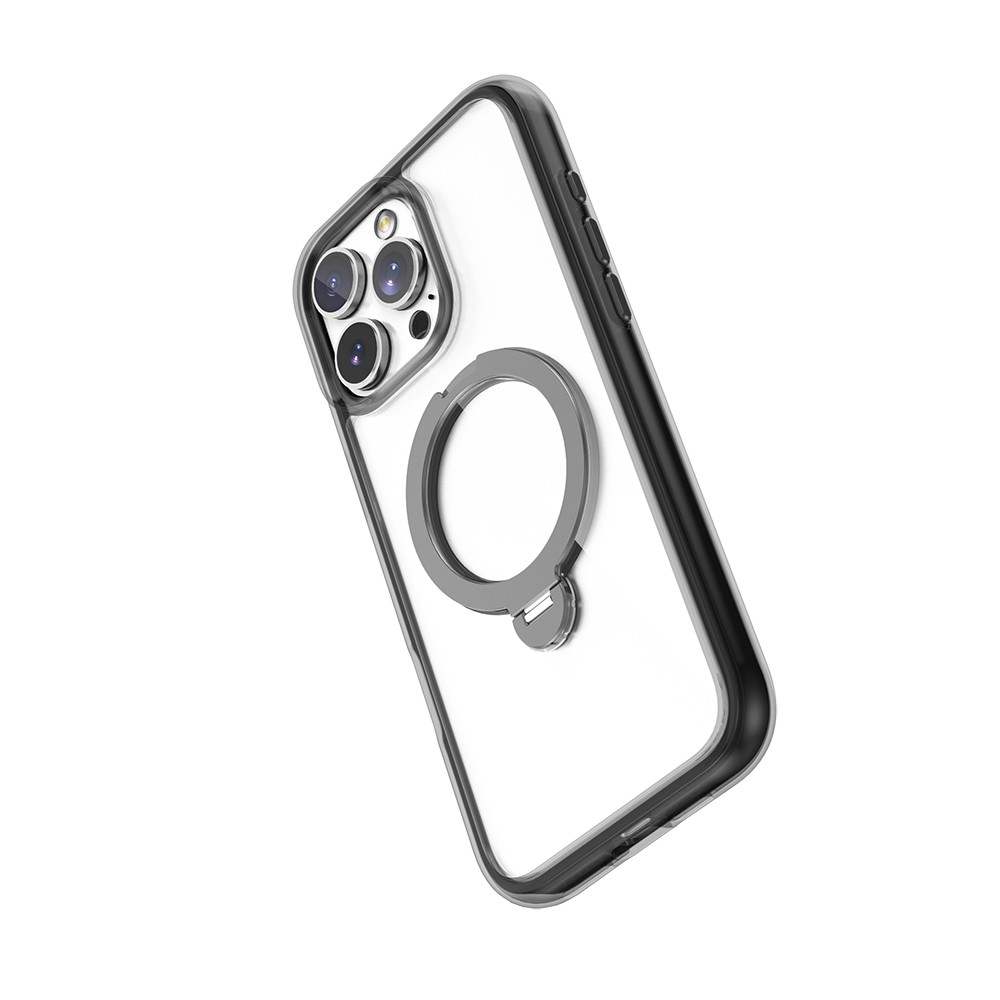 iPhone 16 Pro Max Kılıf Magsafe Şarj Özellikli Raptic AirJoy Serisi 360 Derece Dönebilen Standlı Kılıf