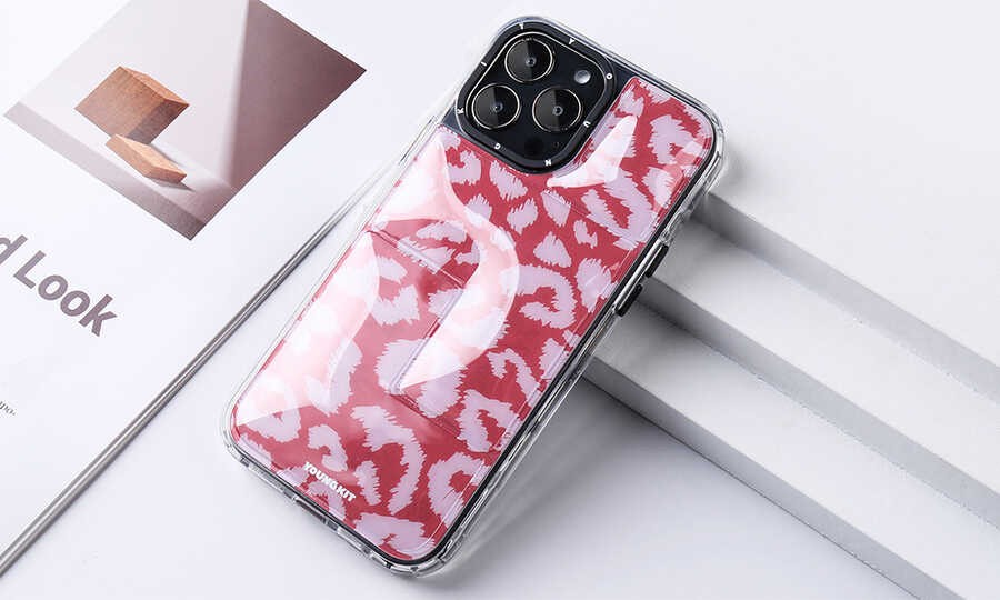 iPhone 13 Kılıf YoungKit Leopard Article Serisi Kılıf