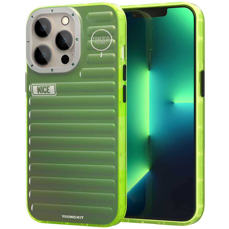 iPhone 12 Pro Max Kılıf YoungKit Plain Coloured Serisi Kılıf