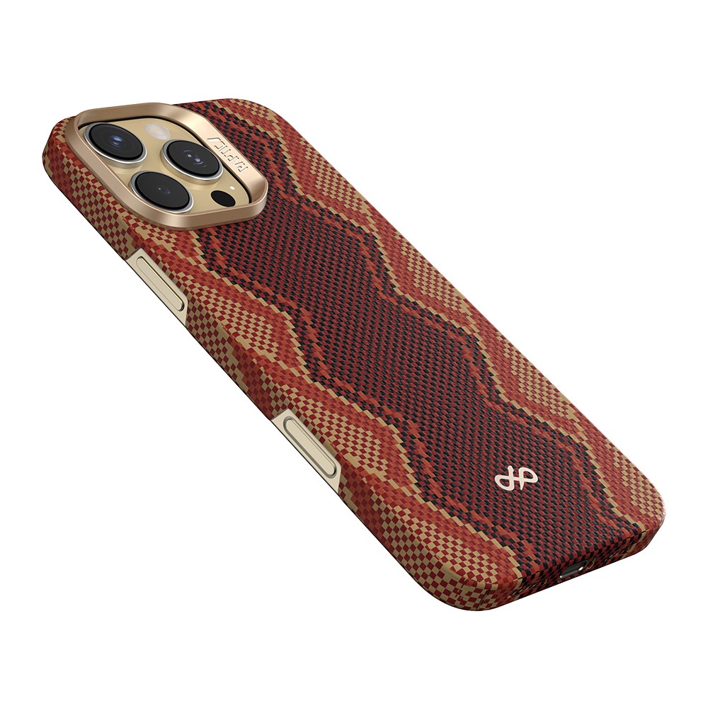 Apple iPhone 16 Pro Max Kılıf M-safe Şarj Özellikli Raptic Aramid Skin Bionic Serisi Kapak