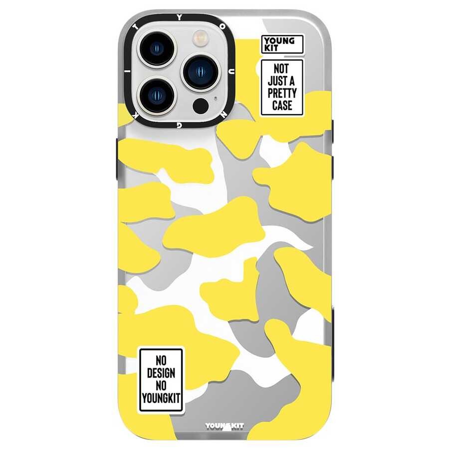iPhone 13 Pro Max Kılıf YoungKit Kamuflaj Serisi Kılıf