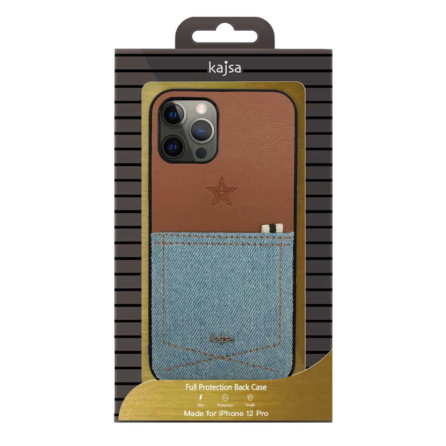 iPhone 12 Pro Max Kılıf Kajsa Denim Kılıf