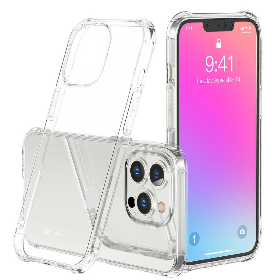 iPhone 13 Pro Max Kılıf Kajsa Transparent Kılıf
