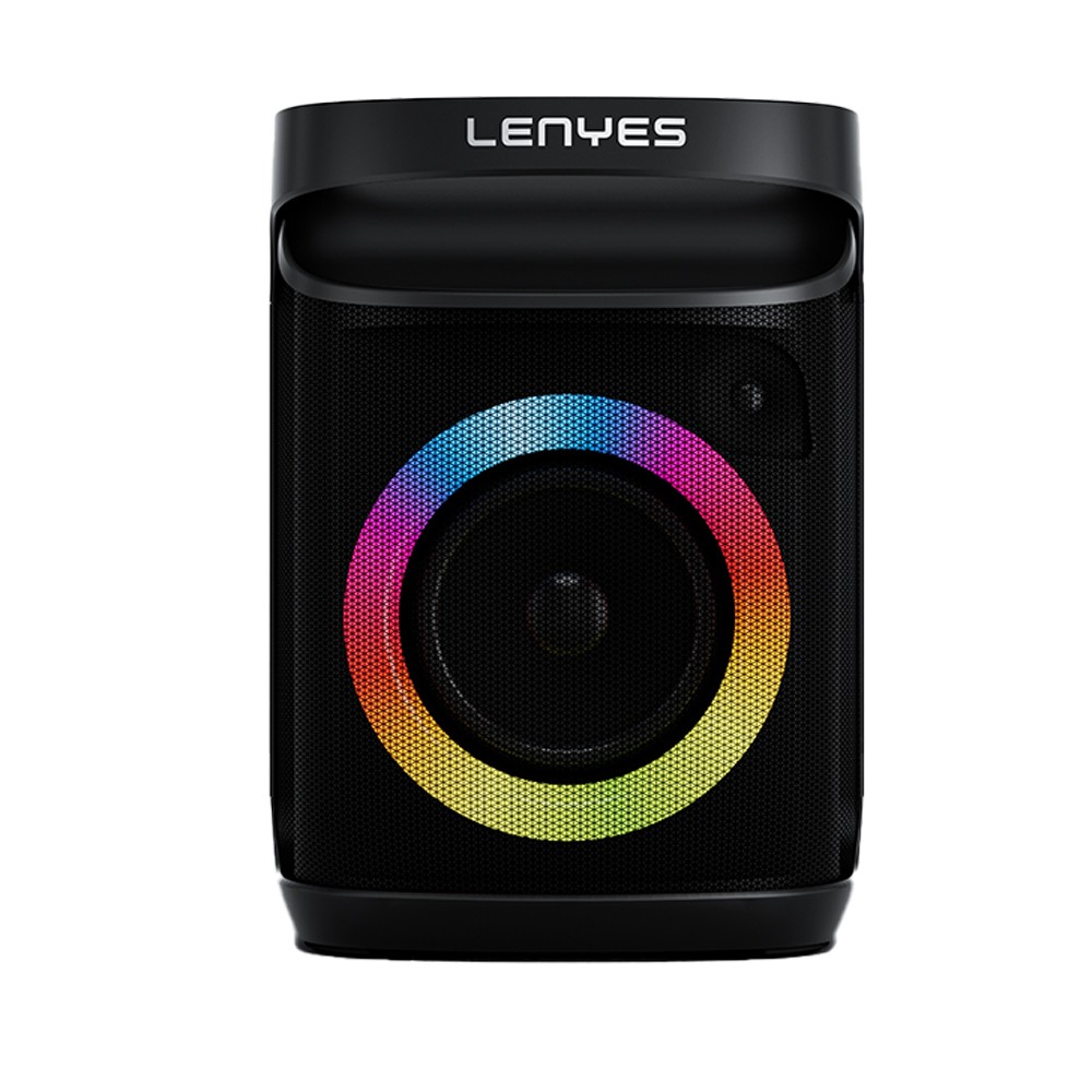 Lenyes S881 Su Geçirmez Mikrofonlu Çoklu Giriş RGB Işıklı TWS Karaoke FM Bluetooth Hoparlör v5.3 120W