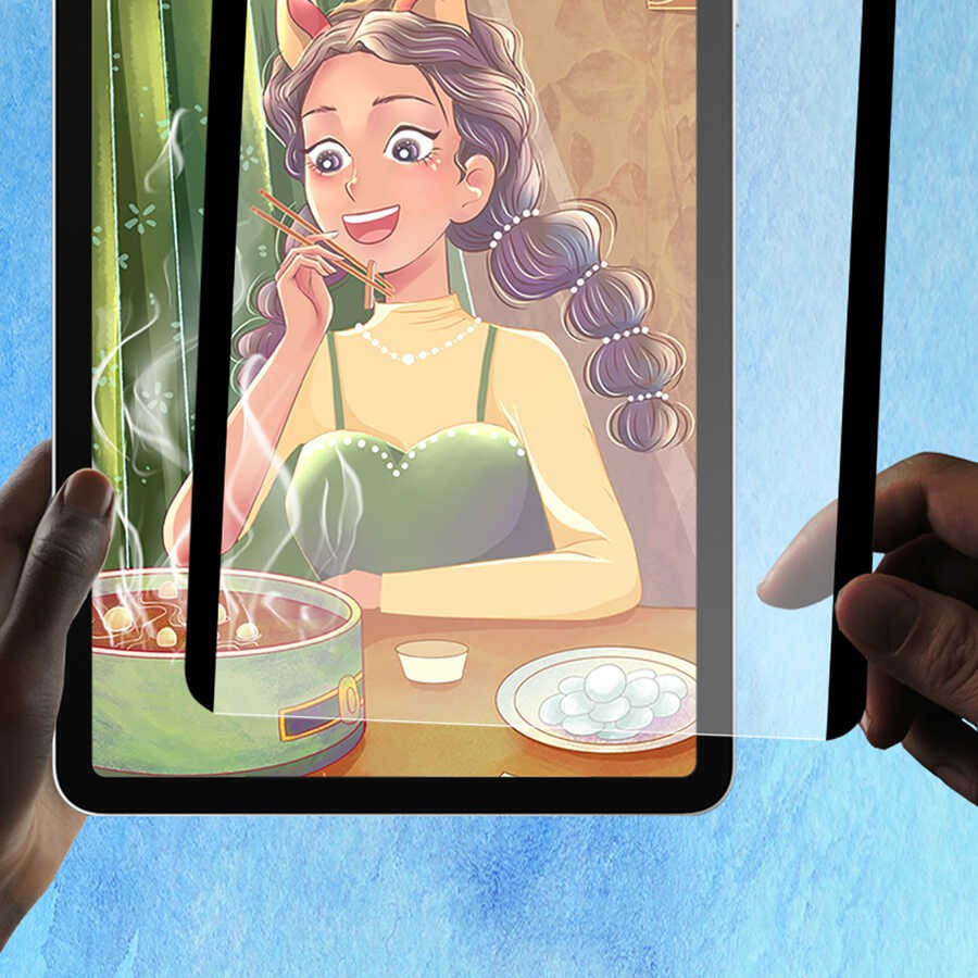 iPad 9.7 2017 (5.Nesil) Wiwu Removable Mıknatıslı Ekran Koruyucu