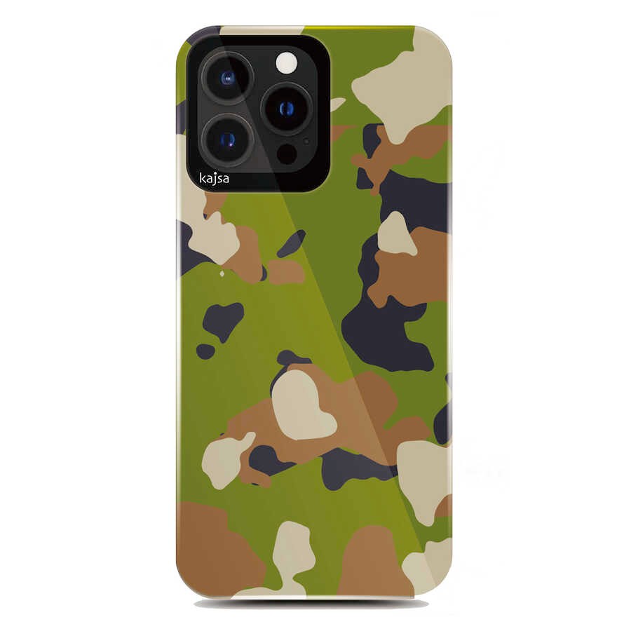 iPhone 13 Pro Kılıf Kajsa Camo Kılıf