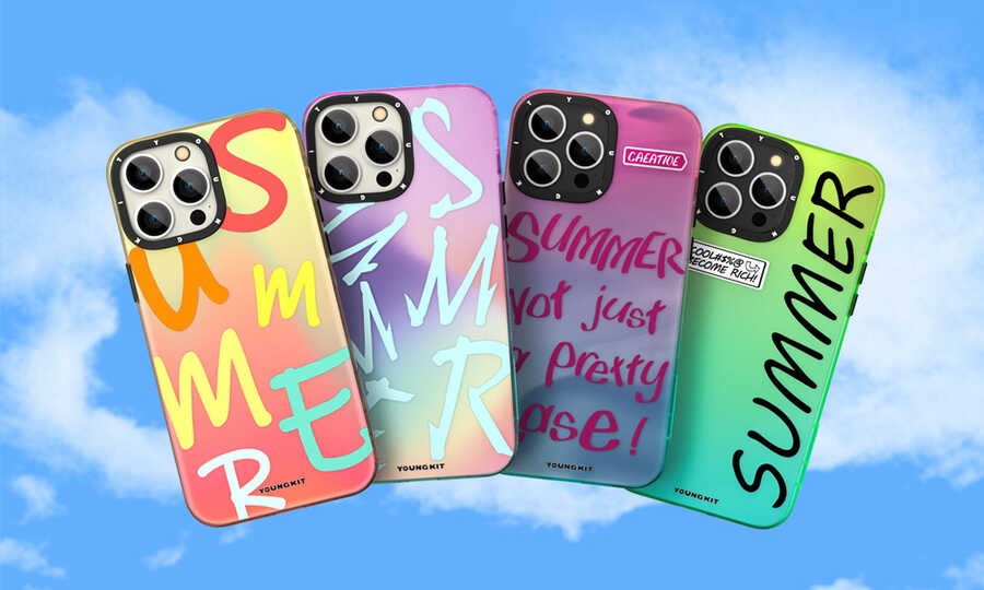 iPhone 13 Pro Max Kılıf YoungKit Summer Serisi Kılıf