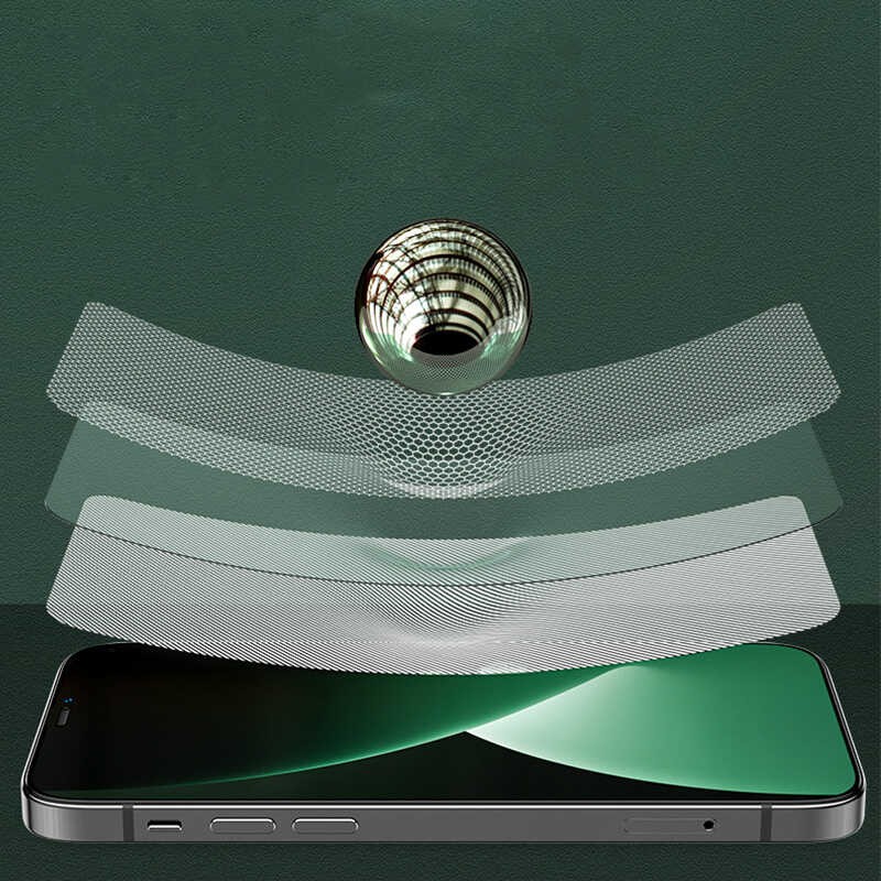iPhone 12 ​​​​Benks 0.3mm V Pro Dust Proof Green Light Ekran Koruyucu