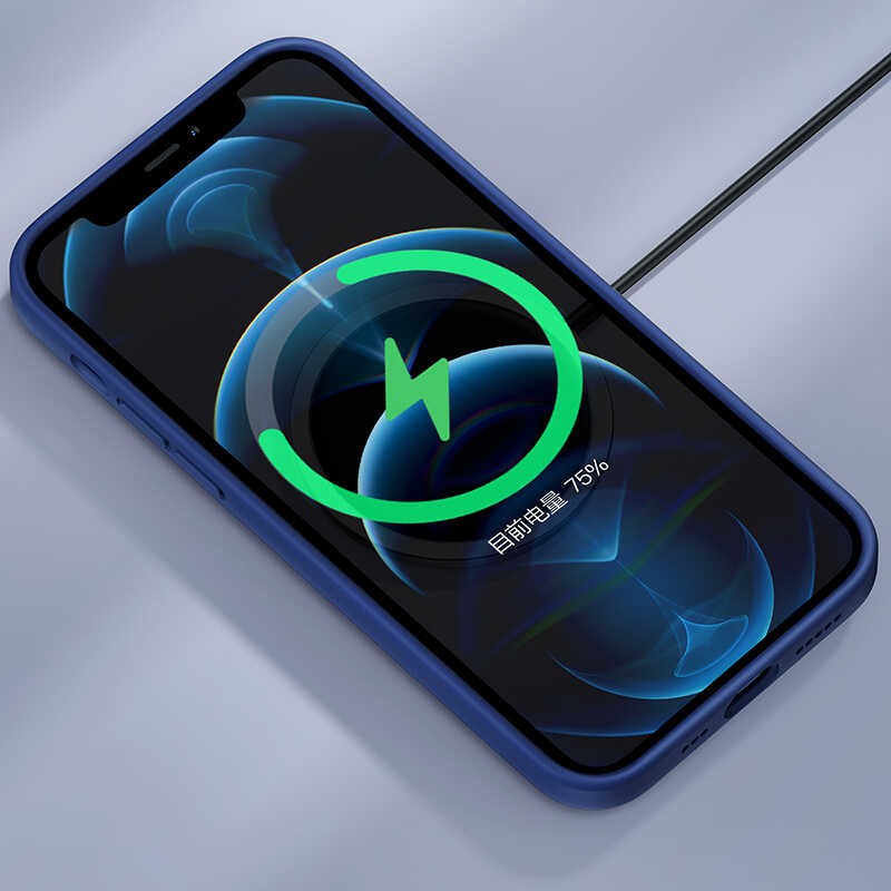 iPhone 12 Pro Max Kılıf Benks Magsafe Magnetic Original  MFI Certified Silikon Kılıf